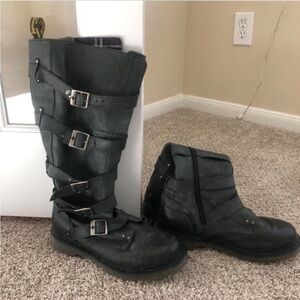 Doc martens rare Phina boots mirage green leather
Size 9